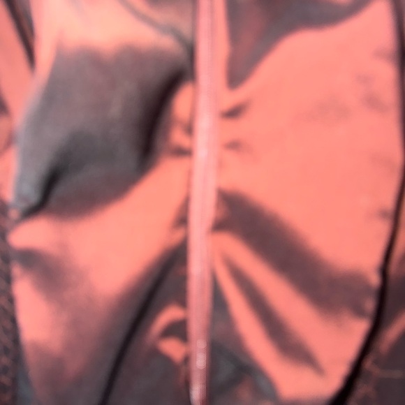 Samuel Dong Deep Red Ruffled Top - Picture 4 of 5